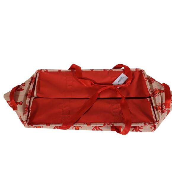 🦞 Host Pick 🦞Vera Bradley Large Collapsible Storage Car Tote - Lobster Clause - Picture 6 of 6